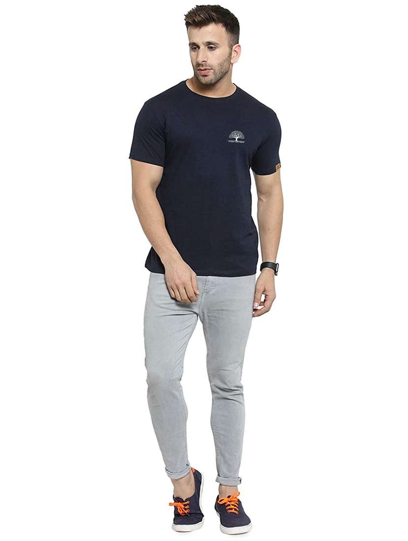 crew neck logo print t-shirt - 19617498 -  Standard Image - 3