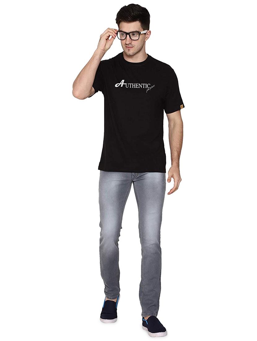 crew neck chest print t-shirt - 19617524 - Standard Image - 3