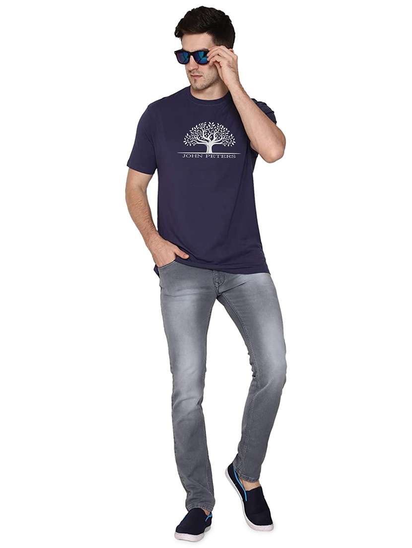 crew neck printed regular t-shirt - 19617534 -  Standard Image - 3