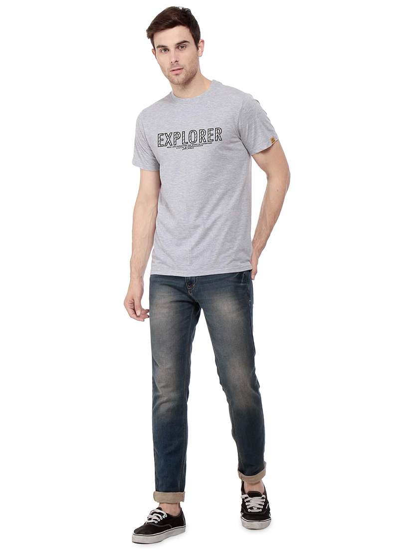 crew neck printed regular t-shirt - 19617545 -  Standard Image - 3