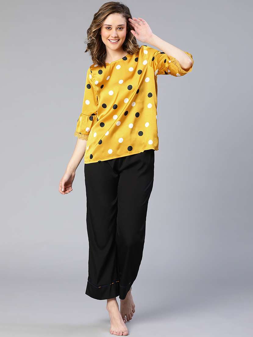 women's straight round neck top - 19618420 - Standard Image - 3