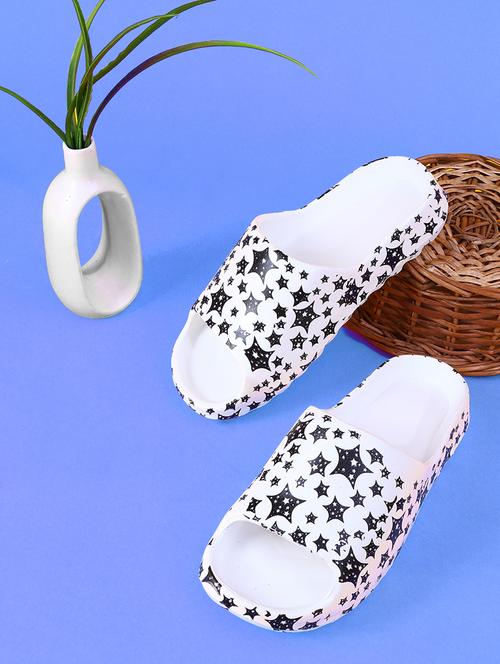 white croslite slip on flip flops - 19618559 -  Standard Image - 0