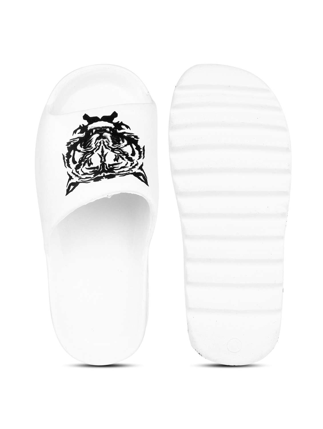 white croslite slip on flip flops - 19618575 - Standard Image - 5