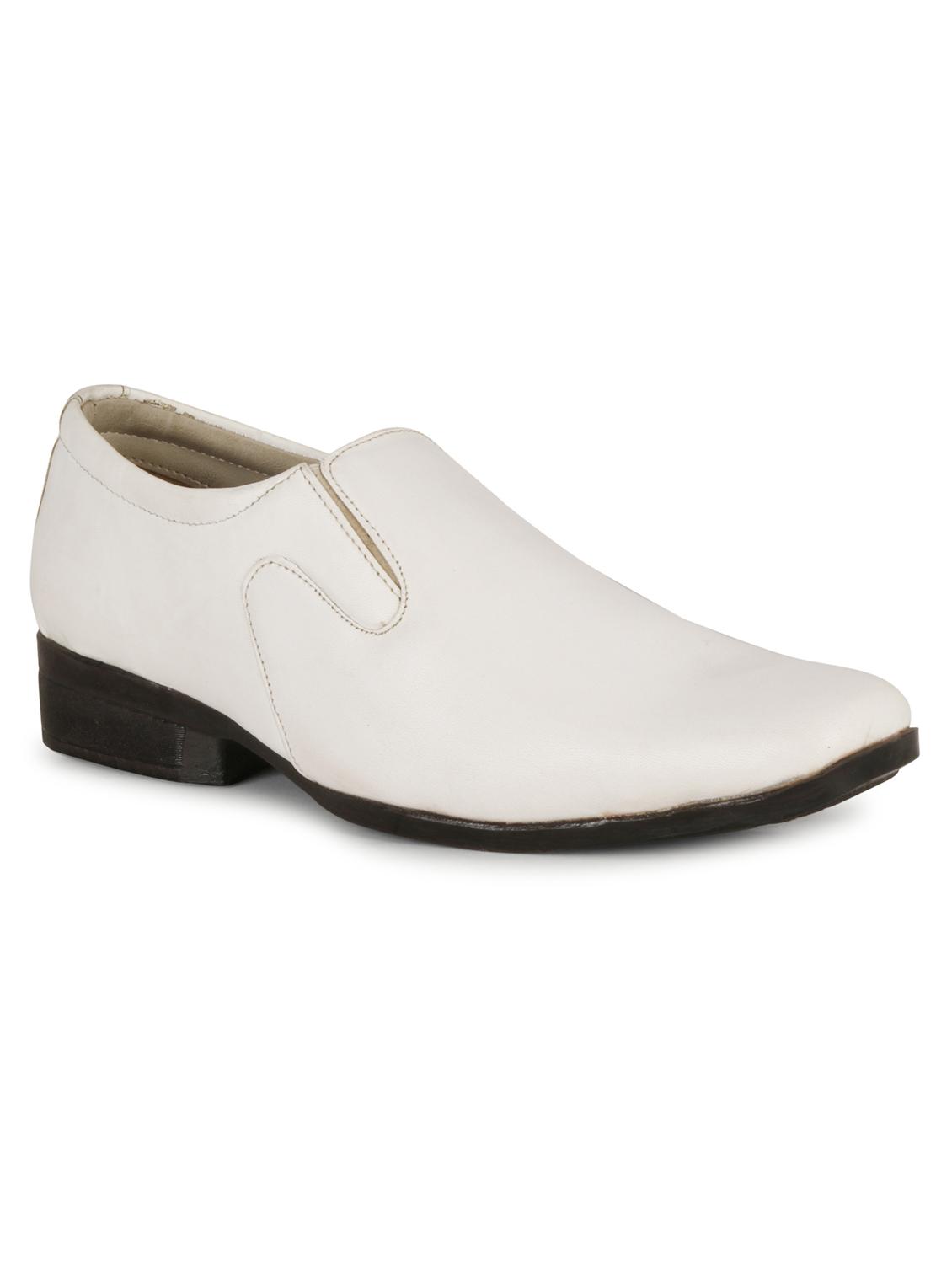 mens white solid slip on - 19618741 - Zoom Image - 0