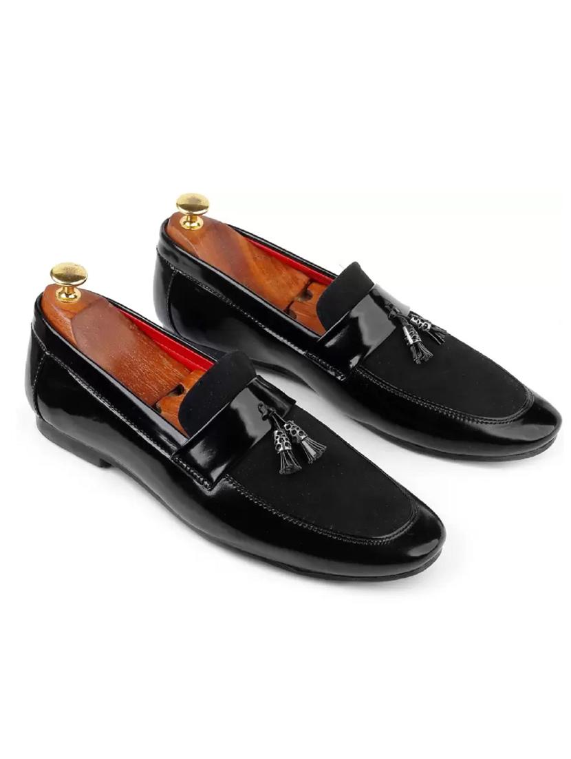 black slip on loafer - 19618747 -  Zoom Image - 0