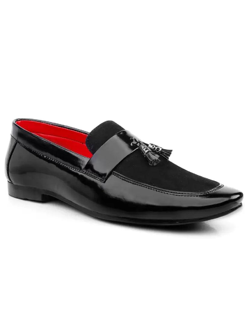 black slip on loafer - 19618747 - Standard Image - 3