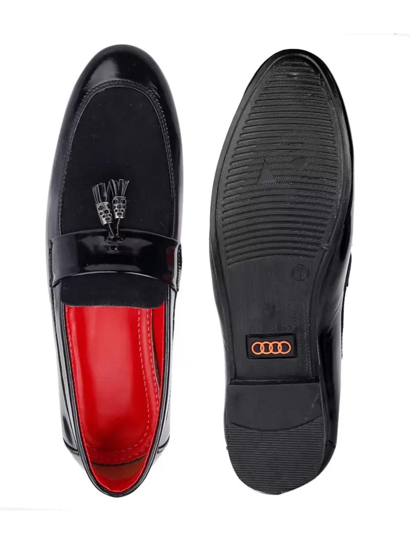 black slip on loafer - 19618747 - Standard Image - 5