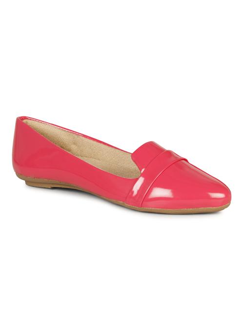 pink patent leather slip on ballerina - 19618775 - Standard Image - 0