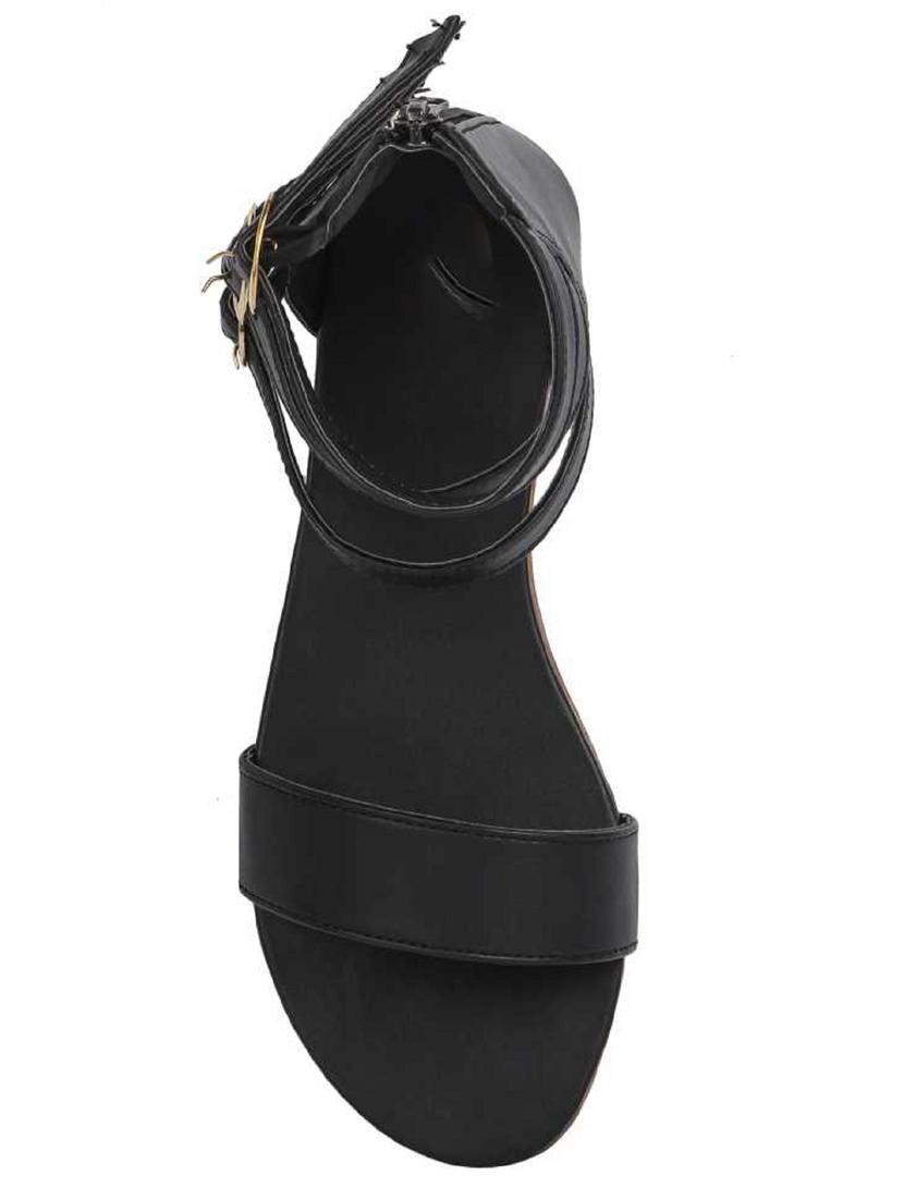 black gladiators sandal - 19618803 - Standard Image - 3
