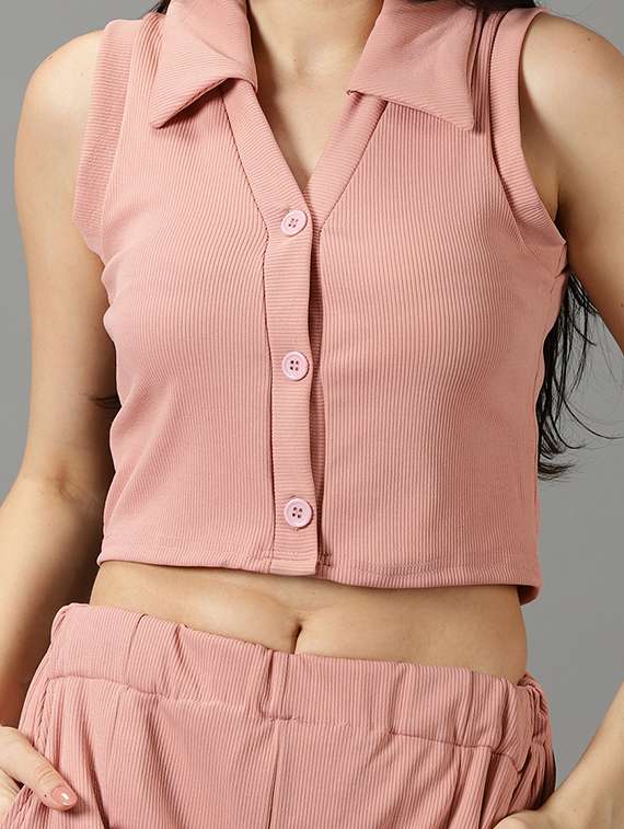 solid top and trouser set co-ord - 19620535 -  Standard Image - 3