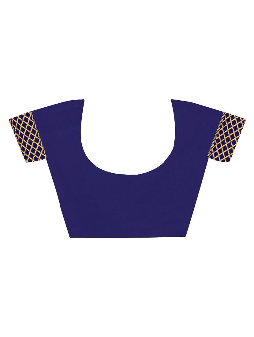 pack of 2 woven saree with blouse - 19620855 - Standard Image - 3