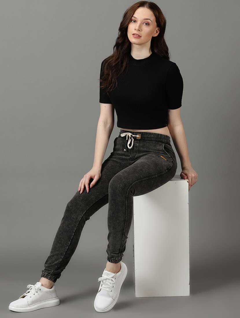 grey cotton jeggings - 19621834 -  Standard Image - 3