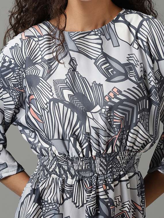 self design printed full length jumpsuit - 19621841 -  Standard Image - 3