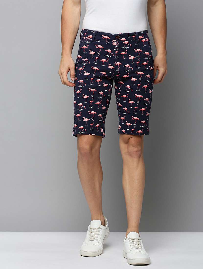 men flamingo mid rise chinos bermuda shorts - 19622604 - Zoom Image - 0