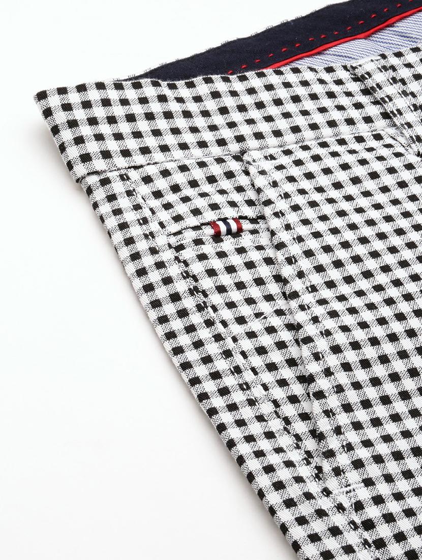 check printed casual shorts - 19622622 - Standard Image - 5