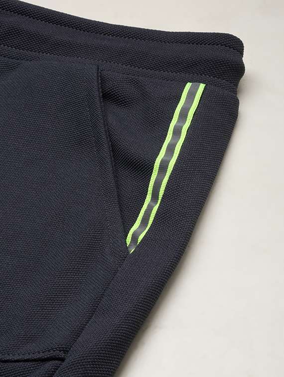 grey solid sports shorts - 19622648 -  Standard Image - 5