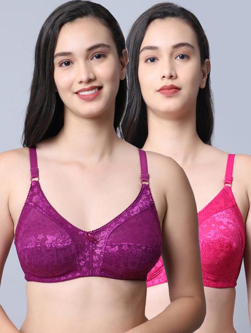 multi colored nylon combos bra - 19625755 -  Standard Image - 0