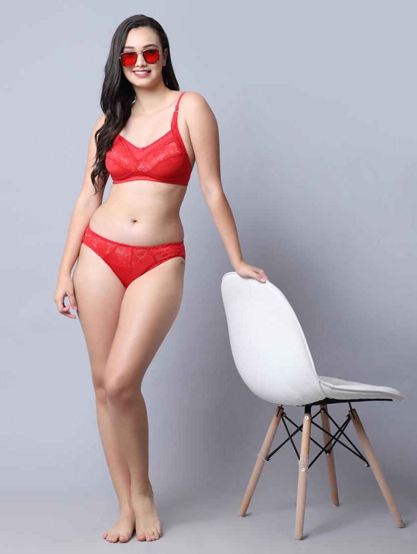 gracit women's bra and panty set - 19625809 - Standard Image - 3