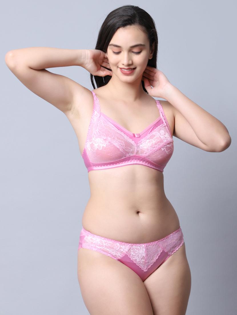 gracit women's bra and panty set combo - 19625814 - Standard Image - 3