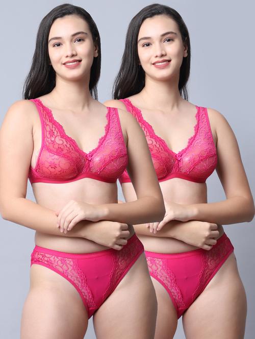gracit women's bra and panty set  - 19625821 -  Standard Image - 0
