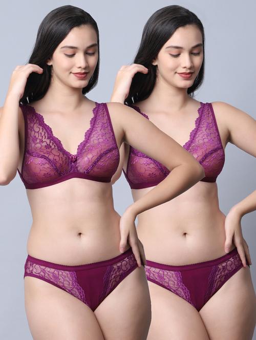 gracit women's bra and panty set combo - 19625826 -  Standard Image - 0