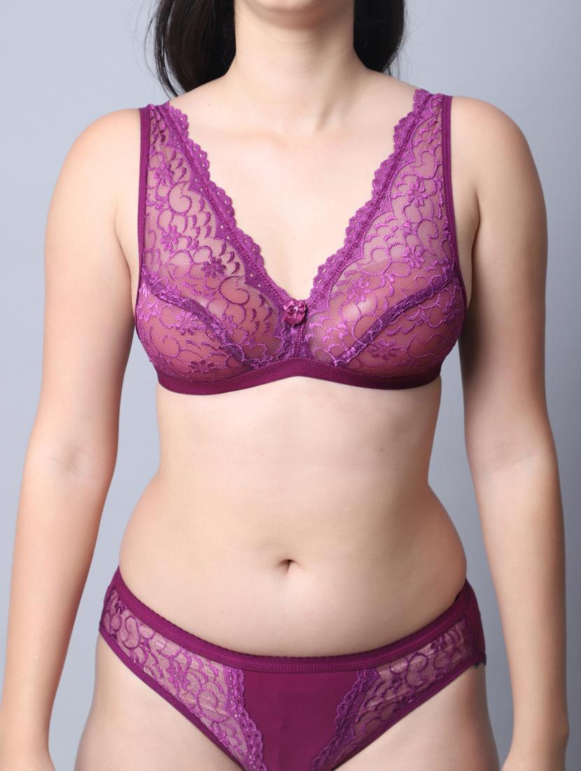 gracit women's bra and panty set combo - 19625826 - Standard Image - 5