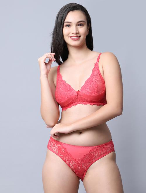 gracit women's bra and panty set  - 19625847 -  Standard Image - 0