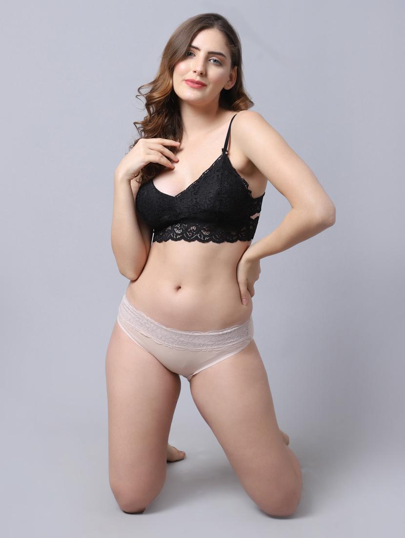 beige cotton hipster panty - 19625866 - Standard Image - 3