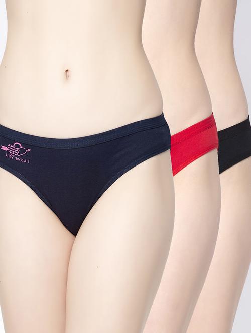 pack of 3 hipster panty - 19625877 -  Standard Image - 0
