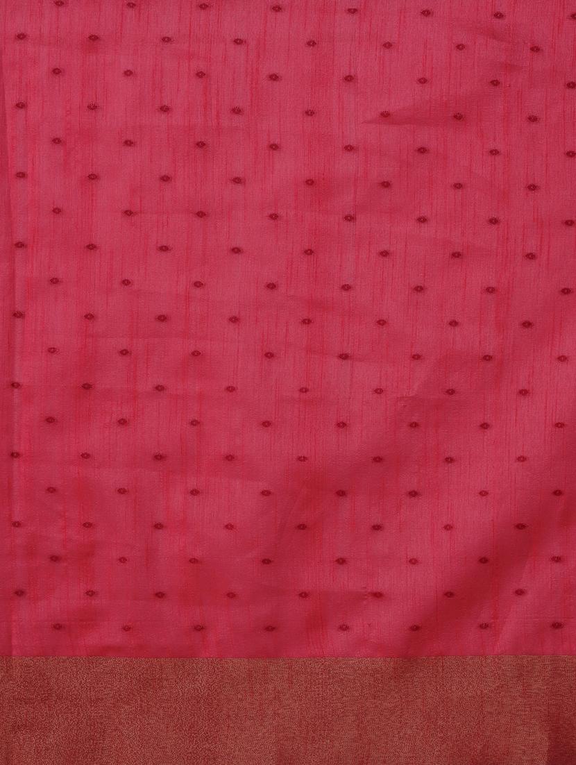 solid with borders handloom saree with blouse - 19626261 - Standard Image - 5