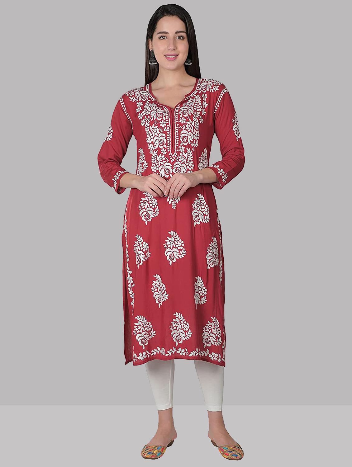 women's straight kurta - 19631877 - Zoom Image - 0