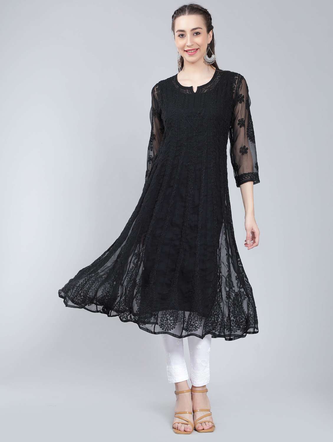 women's anarkali kurta - 19631883 -  Zoom Image - 0