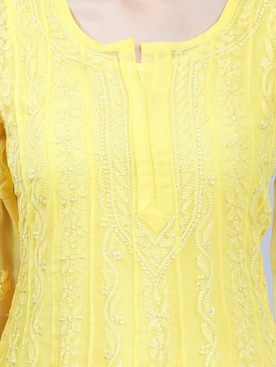 women's flared kurta - 19631884 - Standard Image - 5