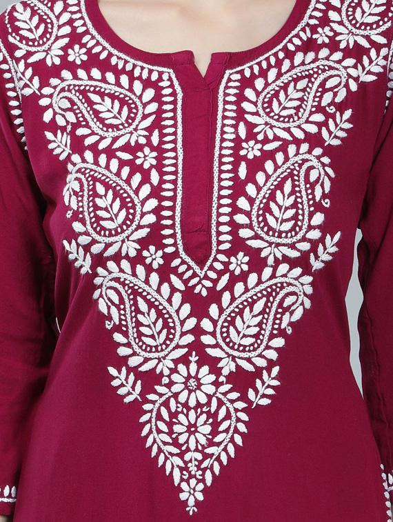 women's straight kurta - 19631896 - Standard Image - 5