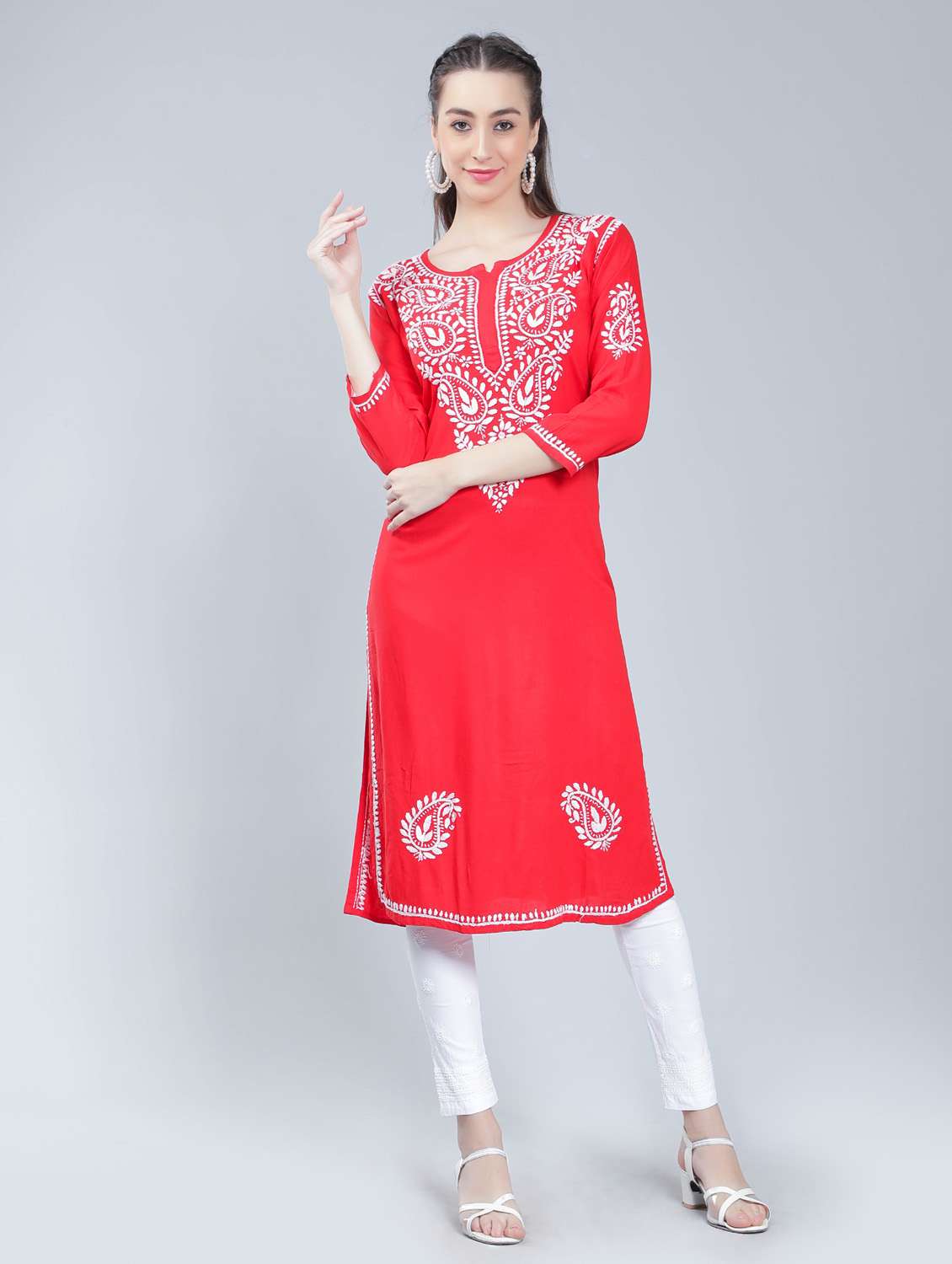 women's straight kurta