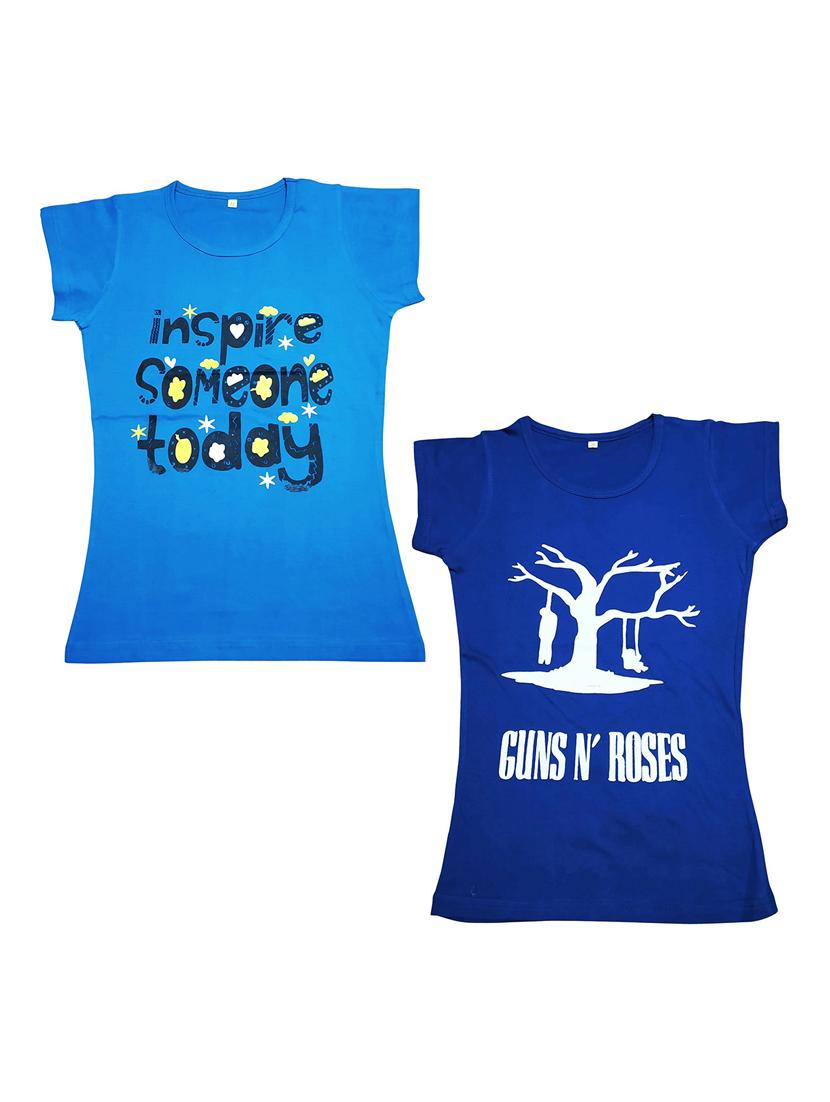 pack of 2 printed tee - 19635574 - Zoom Image - 0