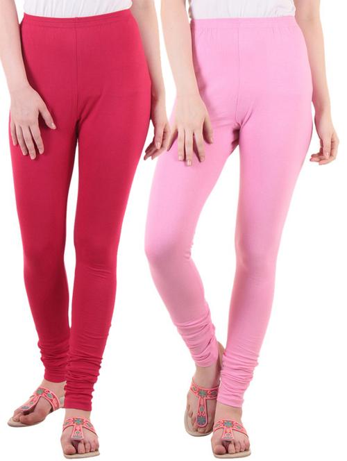 pack of 2 solid leggings - 19637495 - Standard Image - 0