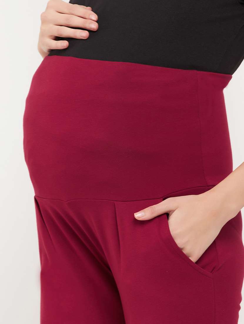 solid bottoms maternity wear - 19637895 - Standard Image - 5