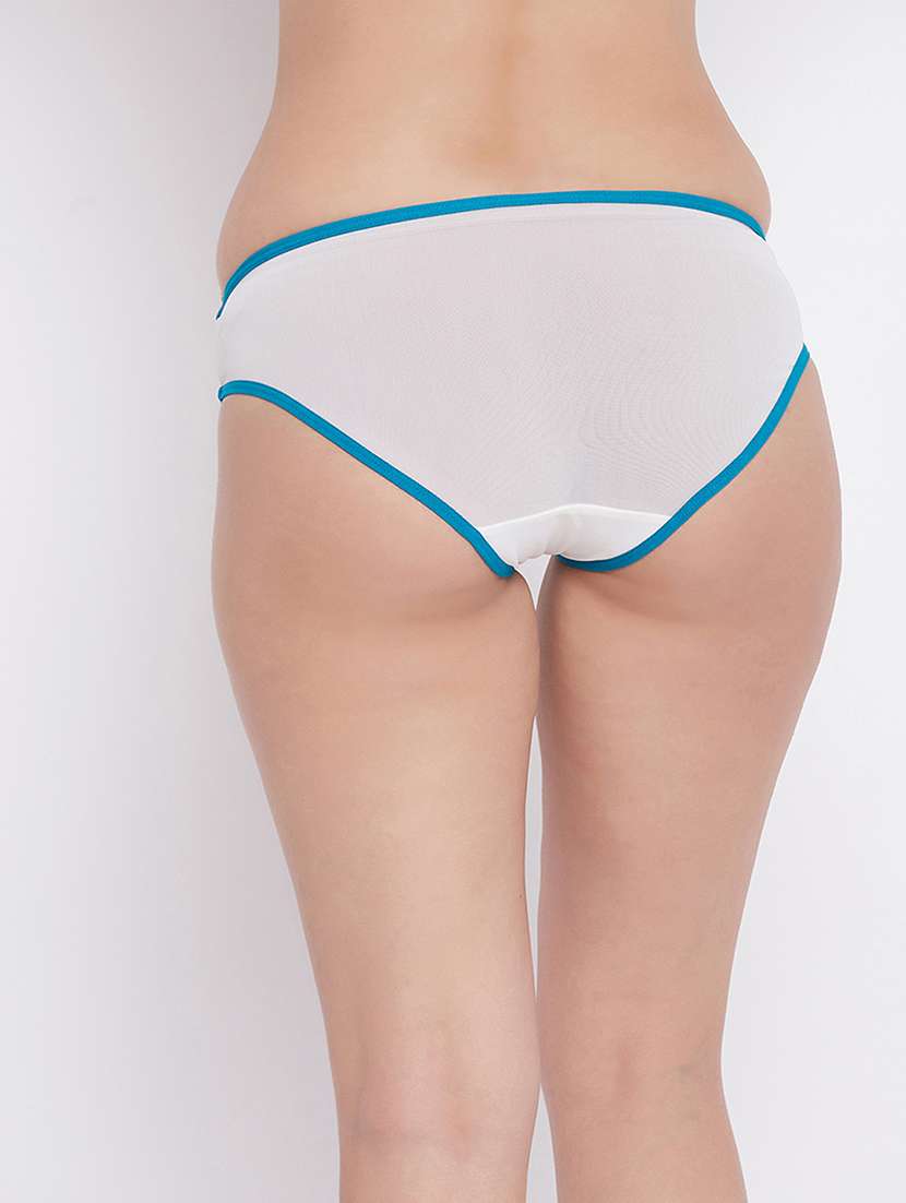 white net bikini panty - 19639009 -  Standard Image - 3