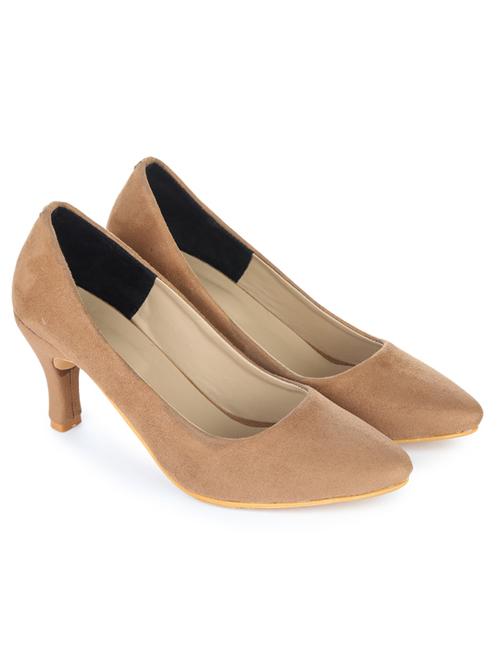 women solid slip on pump - 19643555 - Standard Image - 0