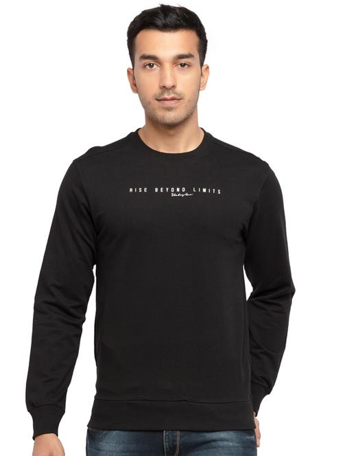 round neck printed cotton t-shirt - 19643692 - Standard Image - 0