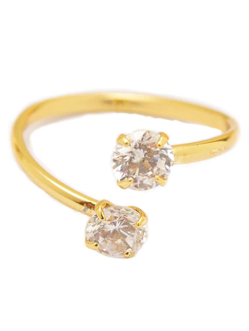 gold plated finger ring
