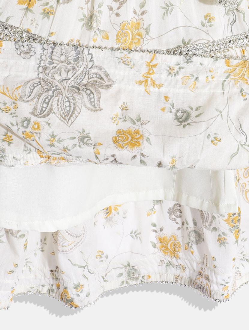 floral printed party gown - 19644862 - Standard Image - 3
