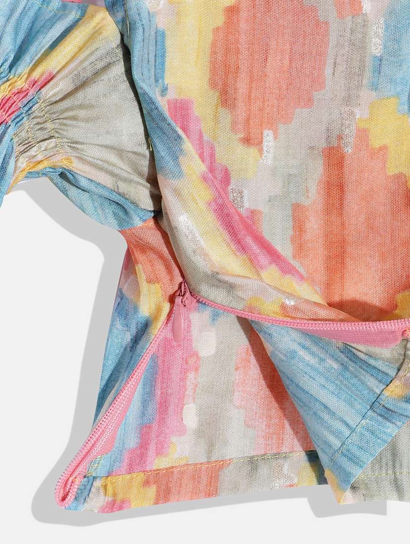 round neck kurta sharara set  - 19646474 -  Standard Image - 3