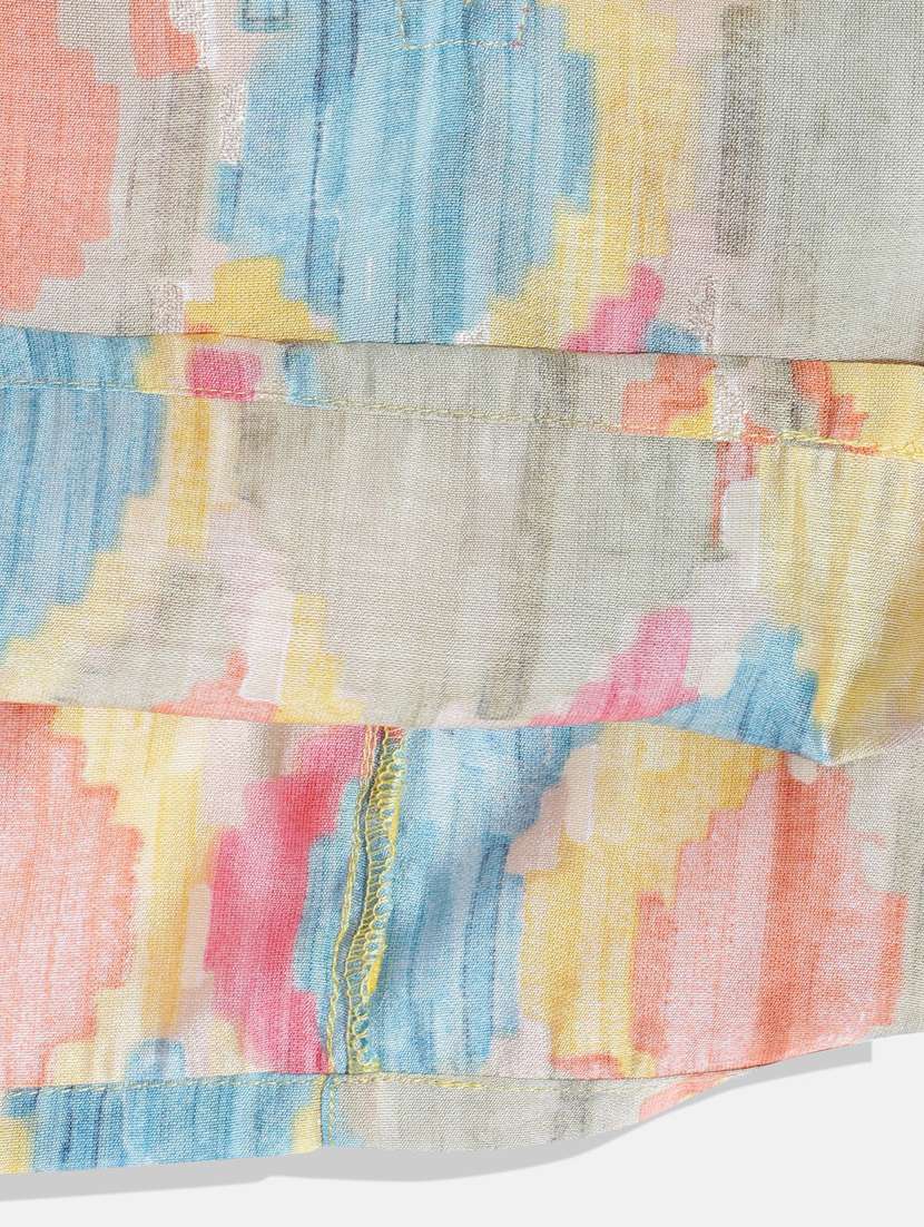 round neck kurta sharara set  - 19646474 -  Standard Image - 5