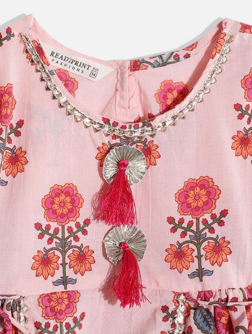 round neck kurta salwar set - 19646478 -  Standard Image - 3