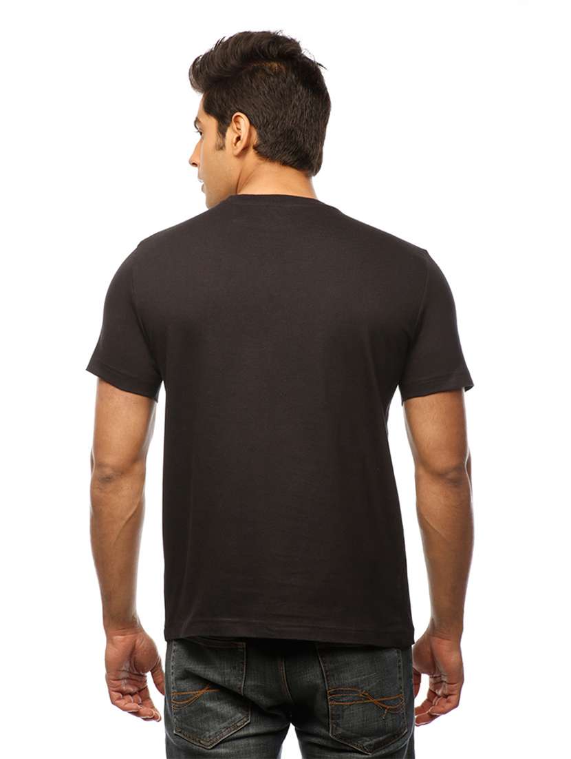 men crew neck front print t-shirt - 19649483 -  Standard Image - 3