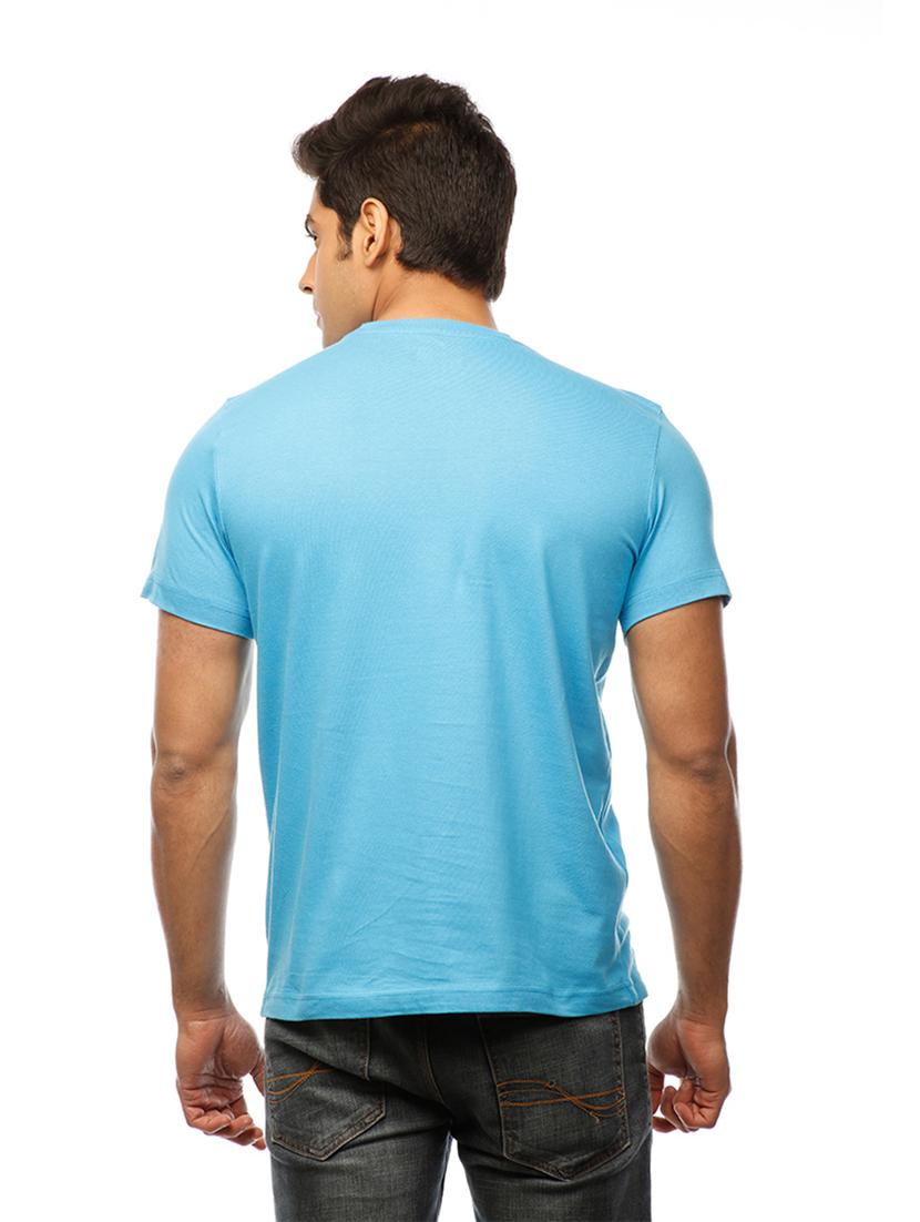 men crew neck front print t-shirt - 19649527 - Standard Image - 3