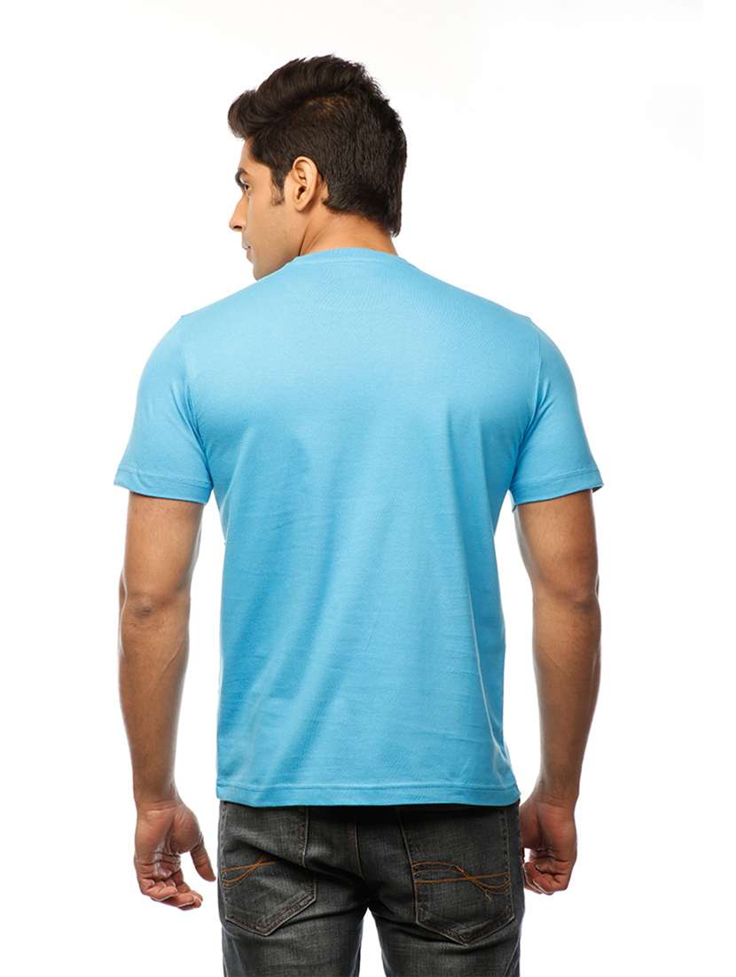 men crew neck front print t-shirt - 19649563 - Standard Image - 3