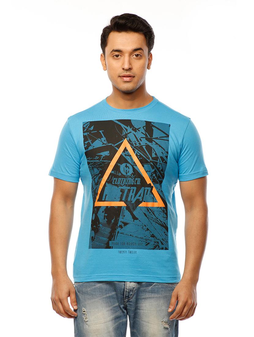 round neck printed regular t-shirt